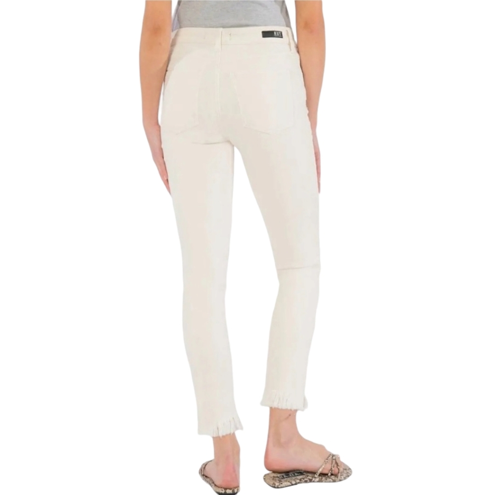 High Rise Reese Fab Ab  Ankle Straight jean